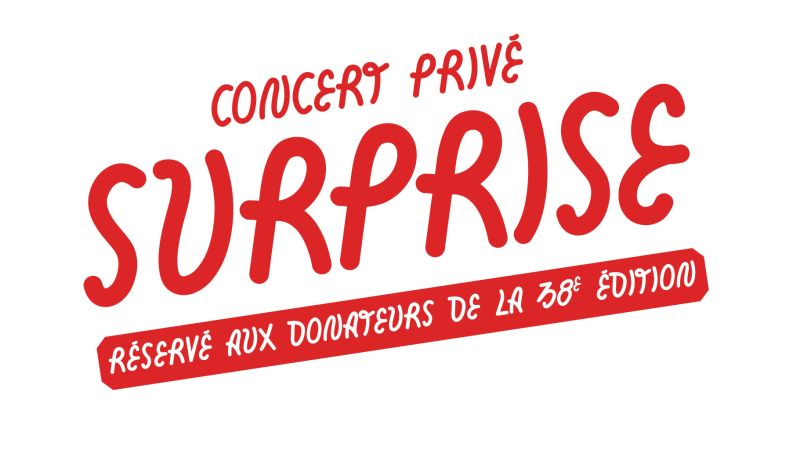 Concert privé surprise Réservé aux donateurs de la 38e édition Théâtre municipal, Nevers (58)
